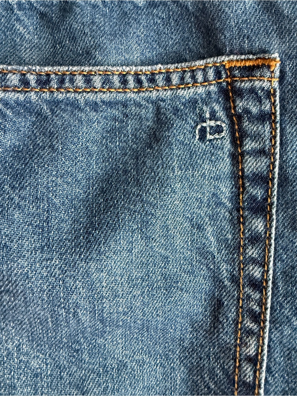 RAG & BONE Logan Mid-Rise Wide Leg Jeans Women’s 33 Featherweight Blue Baggy - Picture 8 of 16